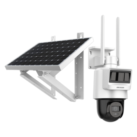 Camera PT IP, 2MP, 4G, 2.8mm, IR 30m, Audio, PIR+Radar, Panou solar, Acumulator - HIKVISION DS-2DE2C200IWG-K-4G-C05S10-2.8mm HIK